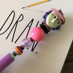 Disney Doorables: Nightmare Before Christmas: Shock handmade beaded pen